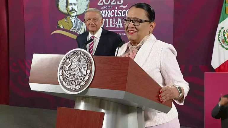 Rosa Icela Rodríguez se baja de la contienda por la CDMX