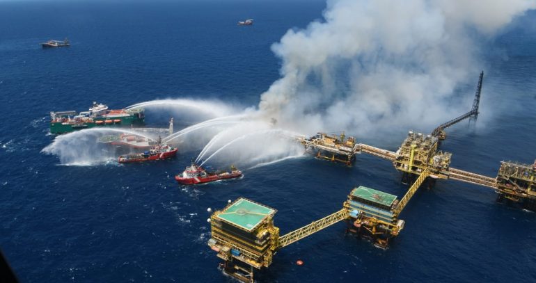 Pemex aclara que fuga en campos Ek Balam ha sido completamente reparada