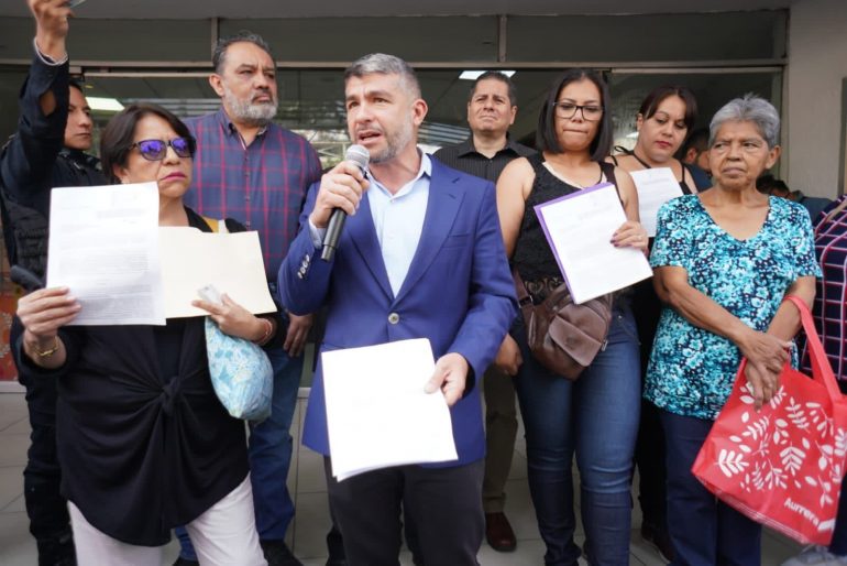 Denuncian ante Fiscalía CDMX falsificación de firmas de Revocación de mandato en MH