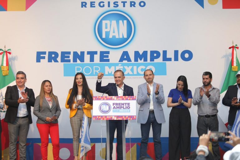 Mancera va por la candidatura presidencial del frente amplio por México