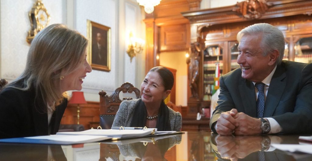amlo sherwood-randall- López Obrador se reúne con Liz Sherwood