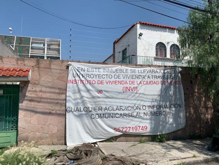 Vecinos de Lindavista en contra de construcción del INVI por posibles riesgos en la zona.