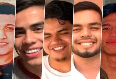 Los 5 jóvenes desaparecidos en Lagos de Moreno.