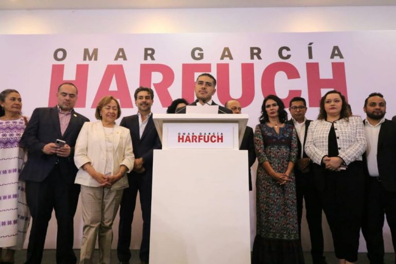 Harfuch confirma que va por la CDMX, arropado por media bancada de la 4T