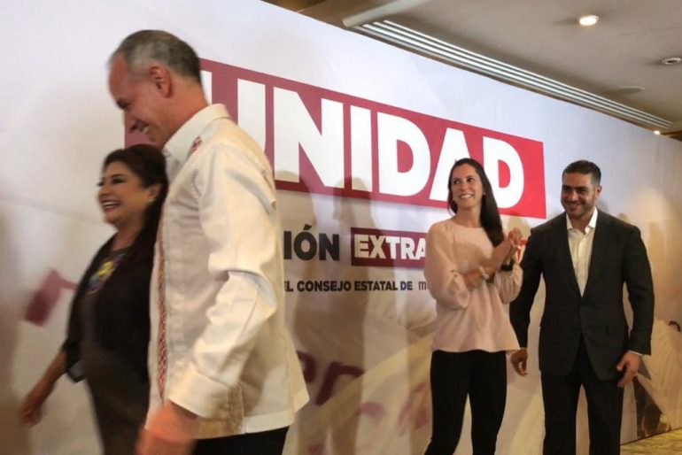 Absoluta frialdad entre Harfuch y Brugada. Se ignoran en Consejo de Morena