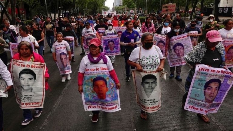 Afectaciones viales debido a Marcha por Ayotzinapa