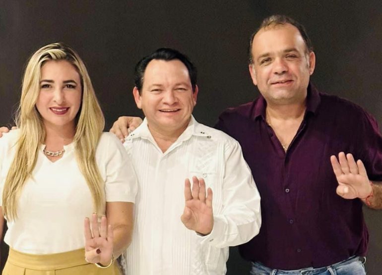 Jessica Saidén declina por Huacho Díaz Mena en Yucatán
