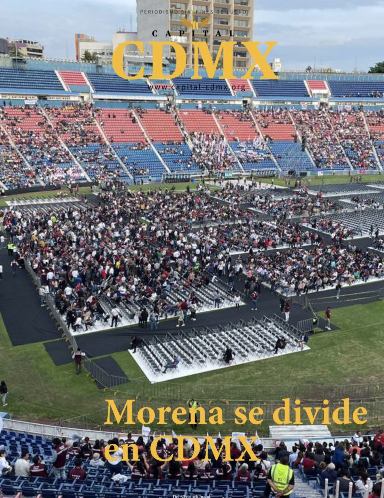 Morena se divide en la CDMX