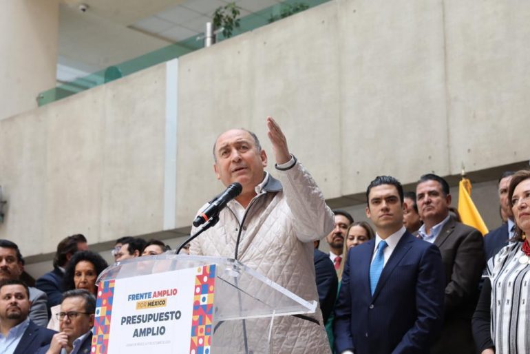 Diputados del PRI apoyan a Xochitl