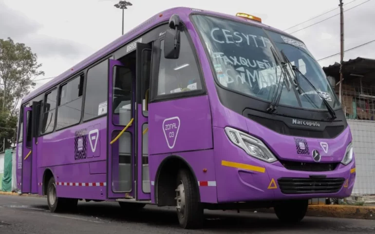 Transporte público en Culhuacán se moderniza