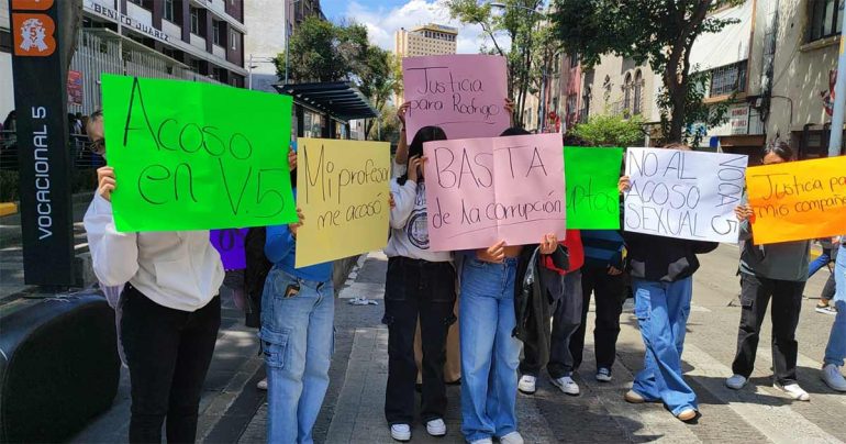 Estudiantes de la Voca 5 denuncian acoso sexual