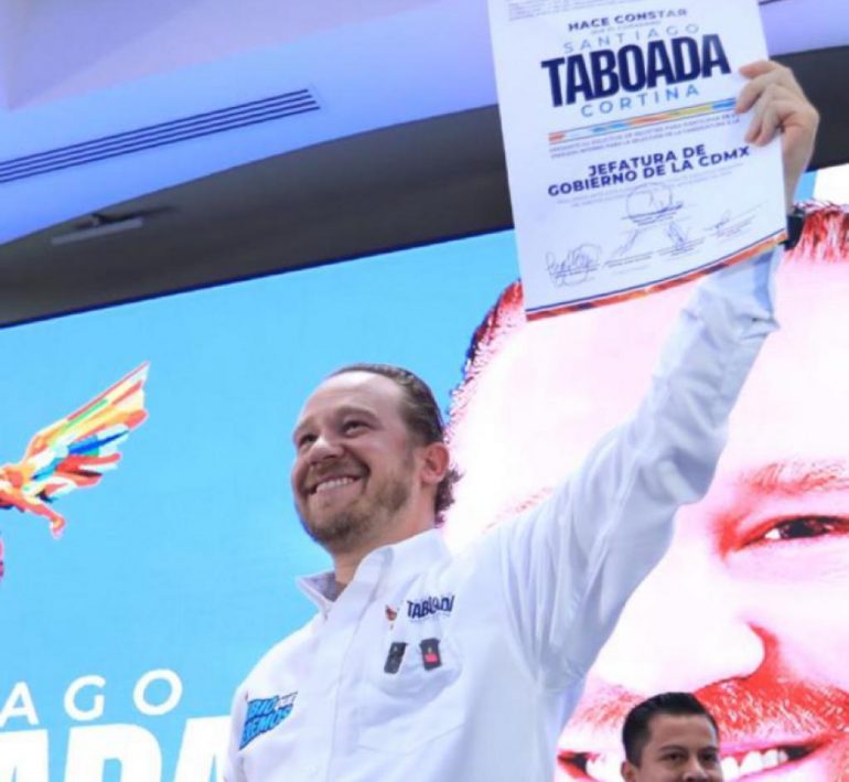 Entre mensajes a propios y extraños Taboada se registra como precandidato