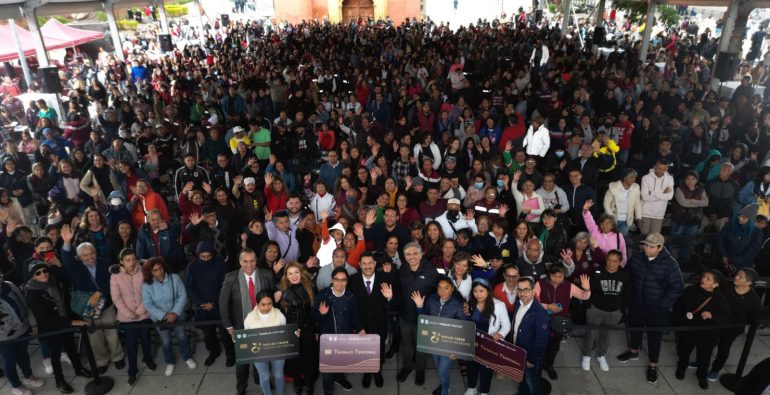 Entregan 1,800 apoyos de empleo verde y trabajo temporal CDMX
