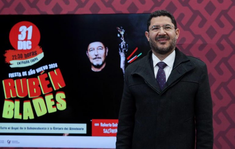 Rubén Blades gratis en CDMX para despedir el 2023