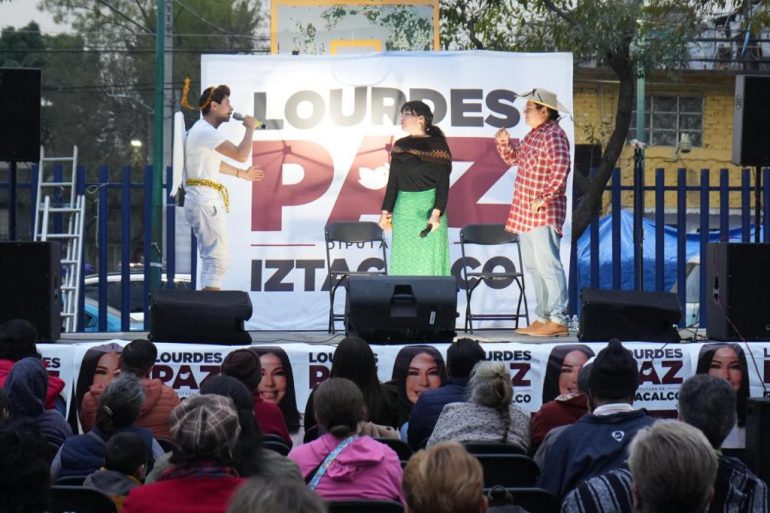 Exitosa jornada navideña en Iztacalco