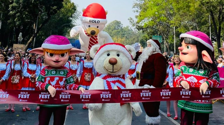 Recorrido del Desfile Navideño 2023 en CDMX