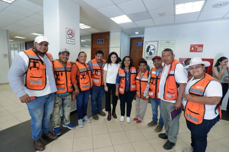 Abordan Abelina López y Alcalde reconstrucción de Acapulco