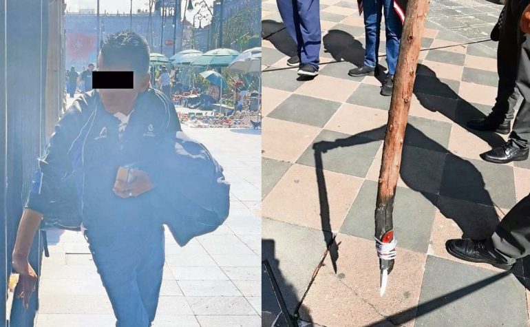 Intentan atacar con arma blanca al Rector de la Catedral Metropolitana en CDMX