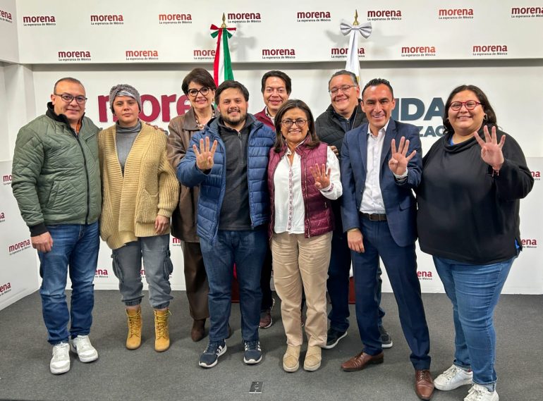 Aleida Alavez candidata de Morena a la alcaldía Iztapalapa