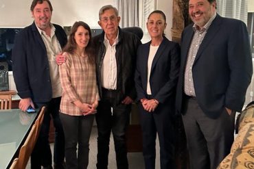 Claudia Sheinbaum se reunió con Cuauhtémoc Cárdenas