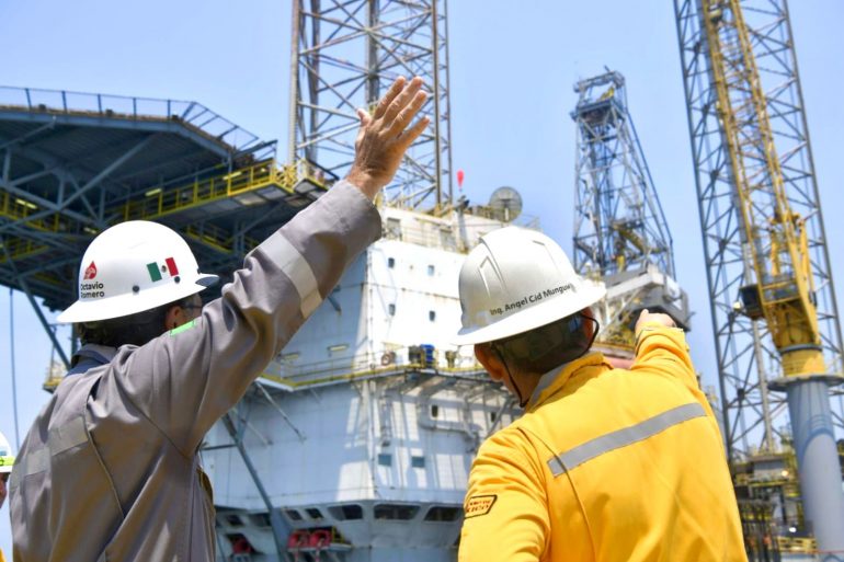 Pemex prevé aumento anual cercano a los 100 mil barriles diarios