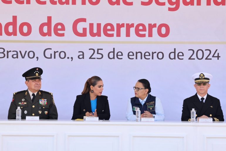 Rosa Icela Rodríguez ratifica apoyo en seguridad para Guerrero