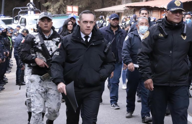 En Cuajimalpa no se permitirá la extorsión,  ni el secuestro en ninguna de sus modalidades”, expresó Rubalcava
