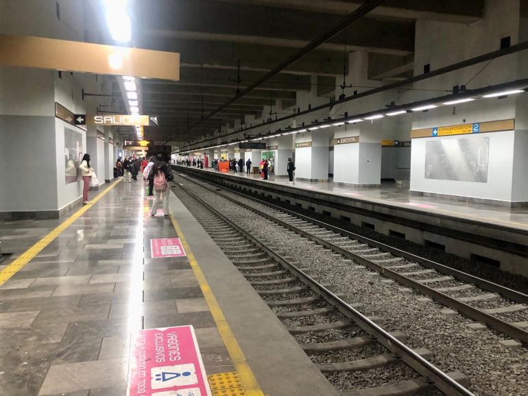 La reapertura del tramo elevado de la Línea 12