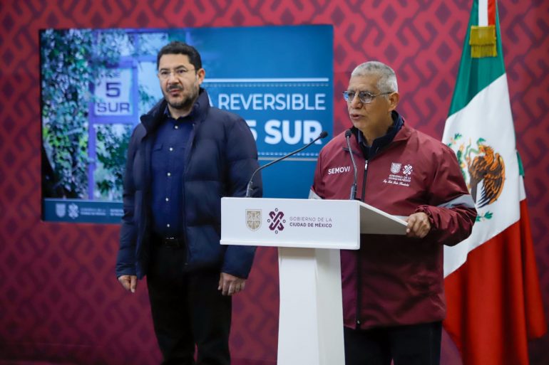 Puedes tener multa por no respetar carriles reversibles en Eje 5 Sur