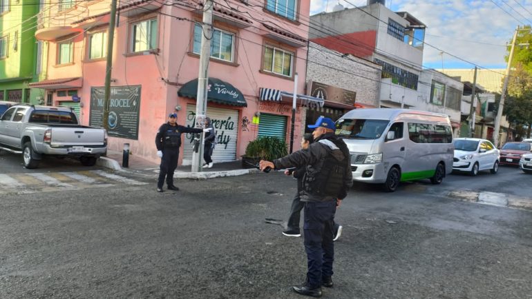 Aplican operativo regreso a clases en Cuajimalpa