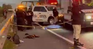 Ciclista murió tras ser atropellado en la autopista México-Puebla