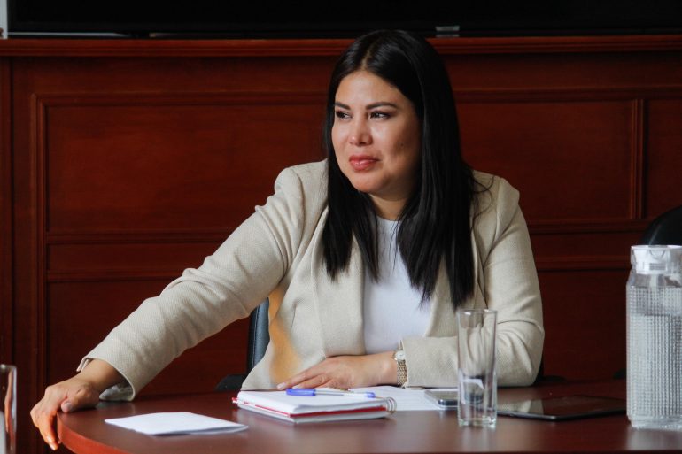 Lourdes Paz impulsa atención a problemáticas del Distribuidor Vial Calle 7