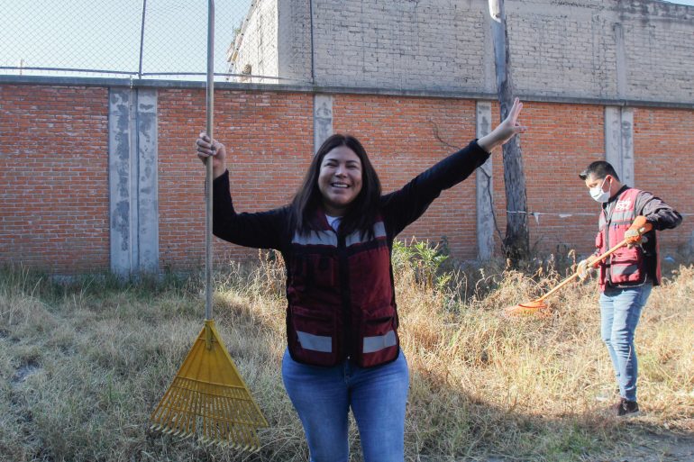 Lourdes Paz da “Manita de gato” a Jardín de Niños en Iztacalco