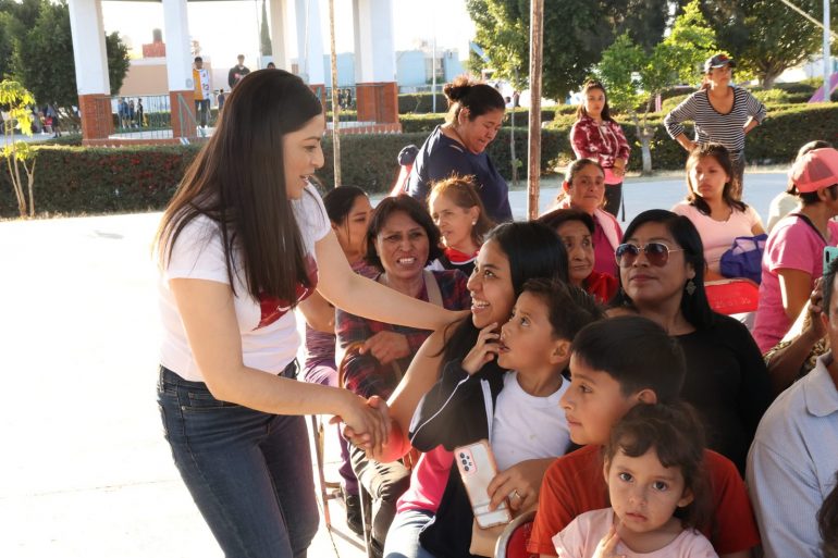 Claudia Rivera firme en su aspiración a la alcaldía de Puebla