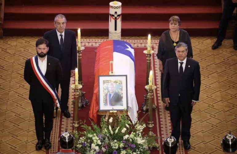Así fue el funeral de Sebastián Piñera, expresidente chileno