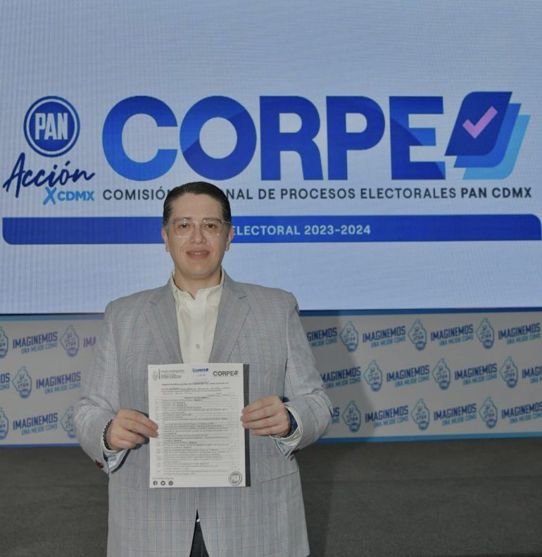 Luis Mendoza Acevedo candidato de la alcaldía Benito Juárez