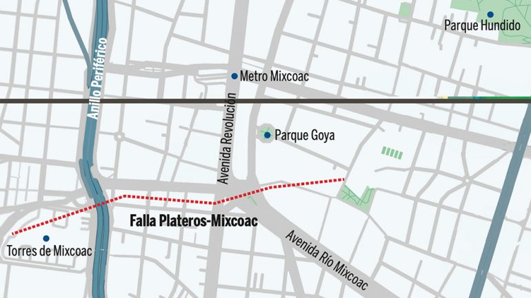 Precios en la renta de inmuebles en la falla de Plateros-Mixcoac se verán afectados