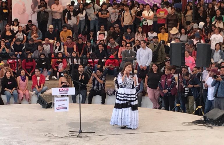 Brugada habla de radicalizar la 4T y presenta 16 compromisos para jóvenes