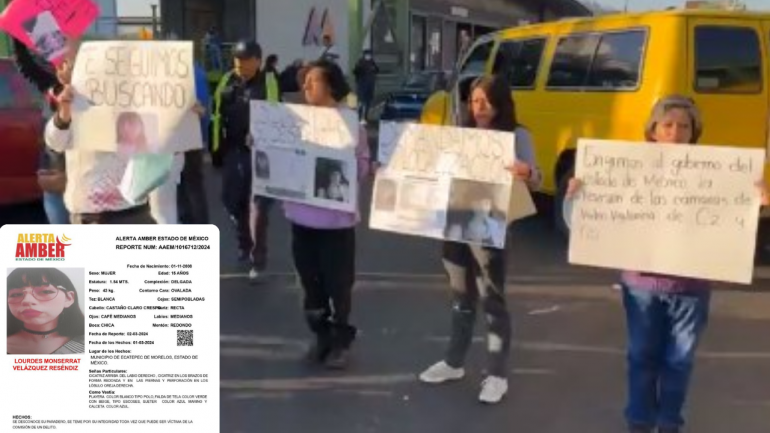 Bloqueo en la autopista México-Pachuca