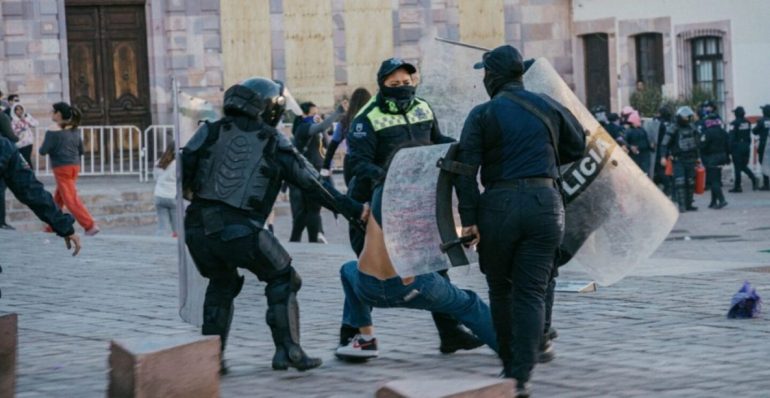 Gobierno de Zacatecas se disculpa por los eventos de violencia de 8m