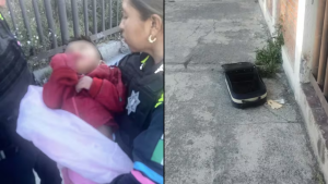 Abandonaron a un bebé de dos años dentro de una maleta