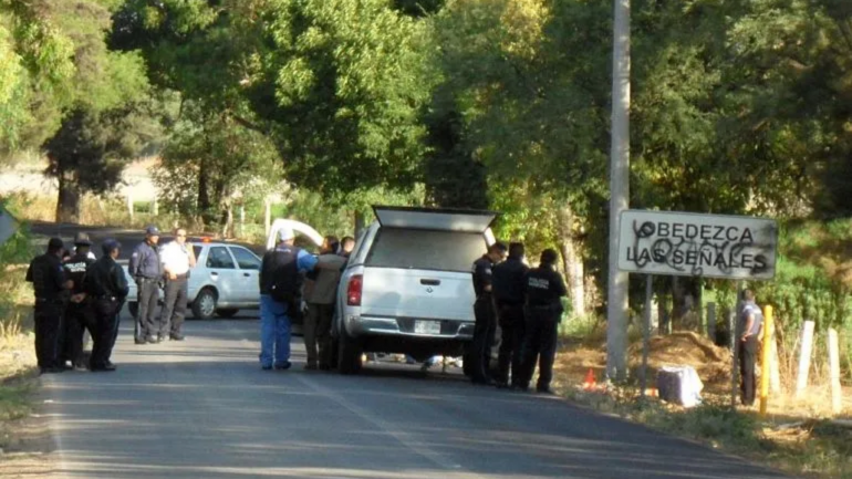 Dos cuerpos decapitados abandonados en Guanajuato