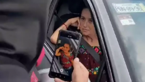 Encapuchados detuvieron a Claudia