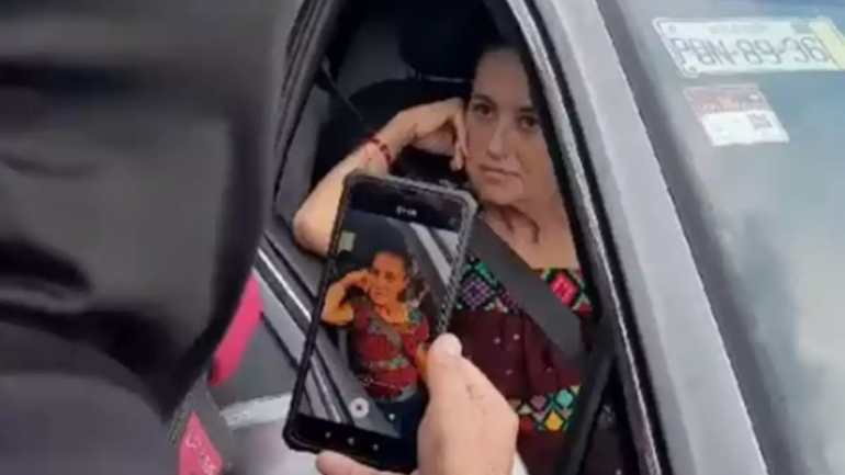 Encapuchados detuvieron a Claudia