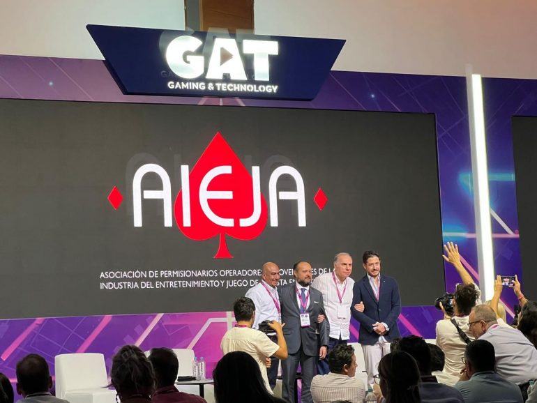 AIEJA en la vanguardia de la representación de la industria casinera mexicana en GAT Expo Cartagena 2024