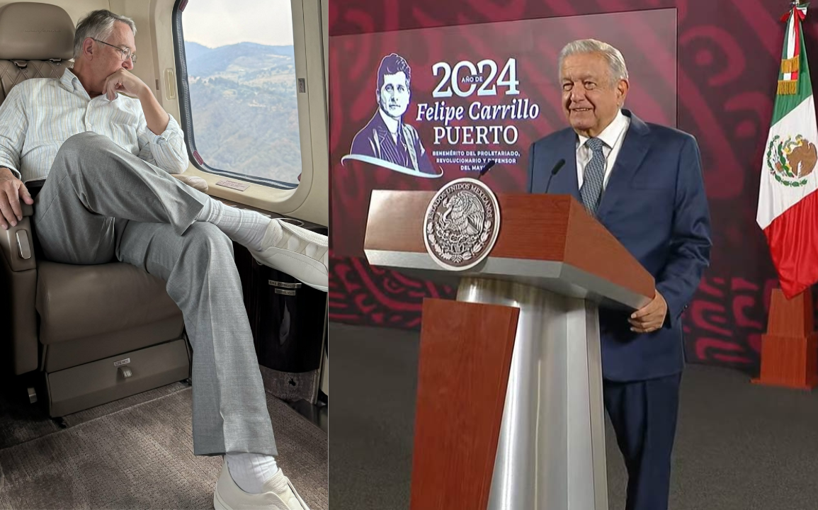 López Obrador acusó a Salinas Pliego de dar línea editorial