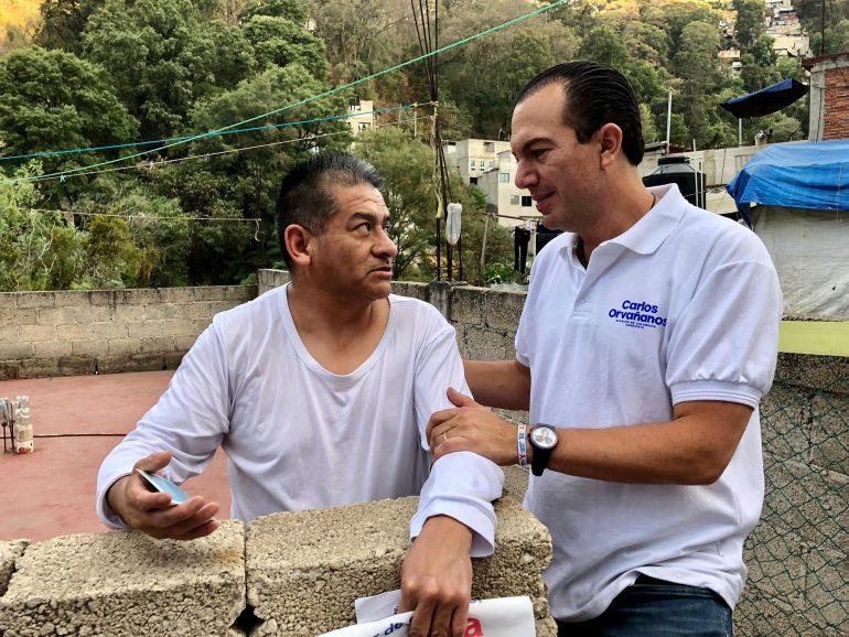 “La delincuencia electoral azota a Cuajimalpa”: Carlos Orvañanos