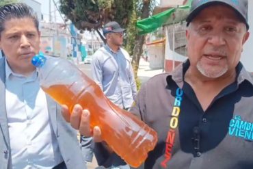 Constató Daniel Ordoñez la presencia de agua contaminada en la colonia Gabriel Ramos Millán