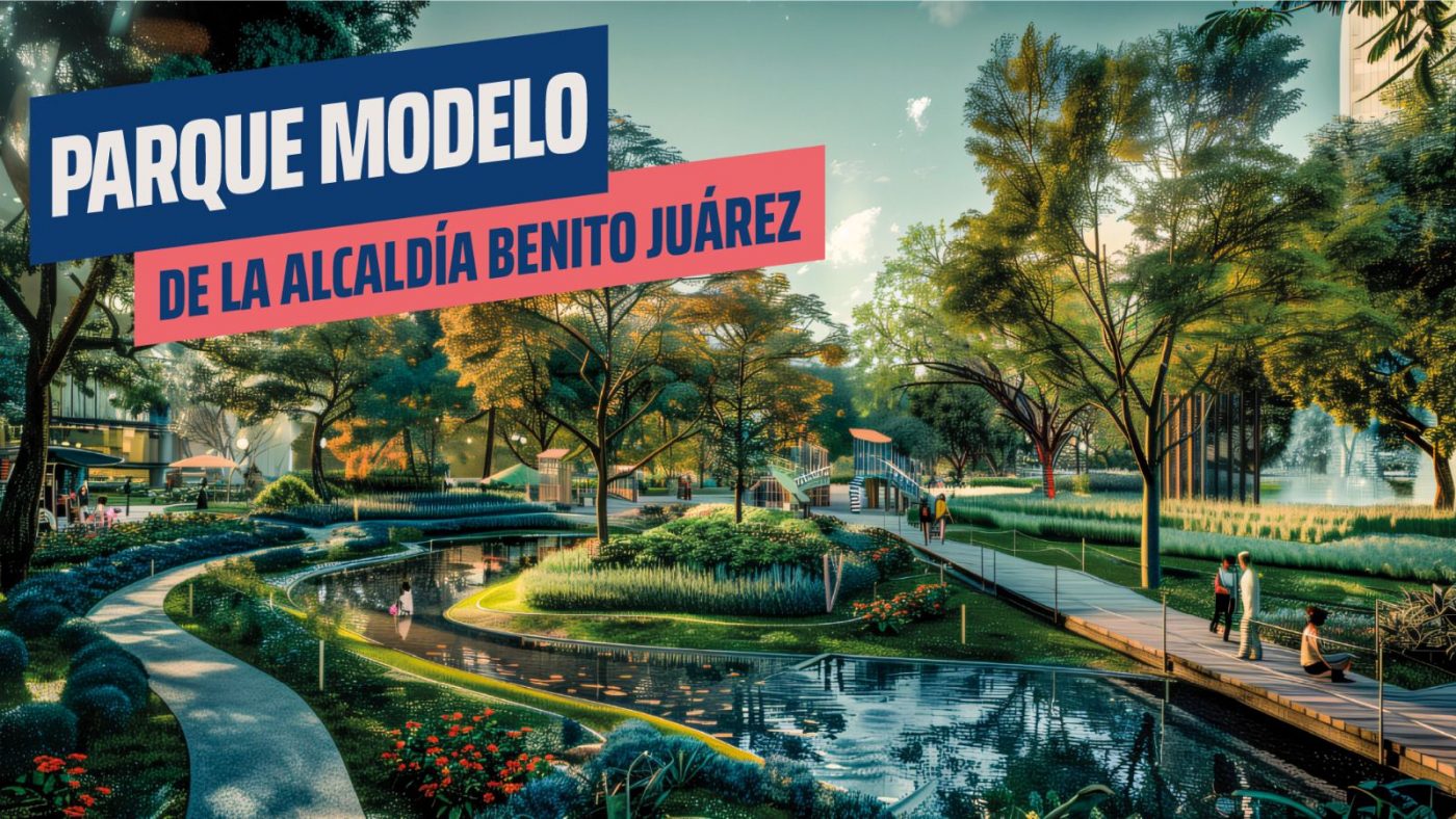 Construiremos el “Parque Modelo”, será el más importante y el mejor a nivel mundial, es lo que se merece la gente de Benito Juárez: Luis Mendoza