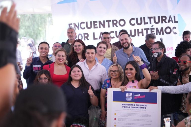 Impulsaremos la economía naranja para bien y disfrute de quienes habitamos y visitan la Cuauhtémoc, Ale Rojo de la Vega